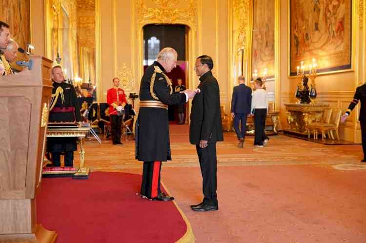 Order of British Empire conferred on Indian surgeon Raghu Ram