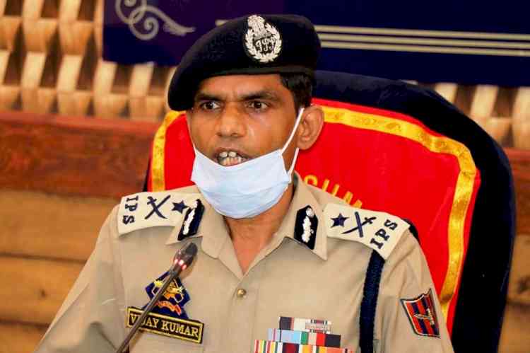 Shun path of violence: IGP Kashmir to misguided youth