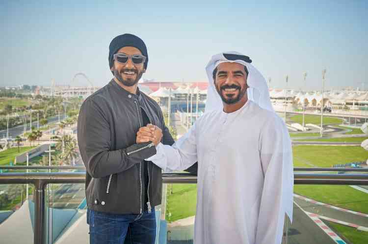 Yas Island’s Brand Ambassador Bollywood Superstar Ranveer Singh receives UAE Golden Visa