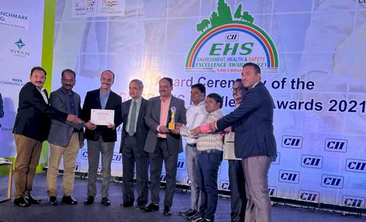 Amara Raja Batteries wins gold at CII EHS awards