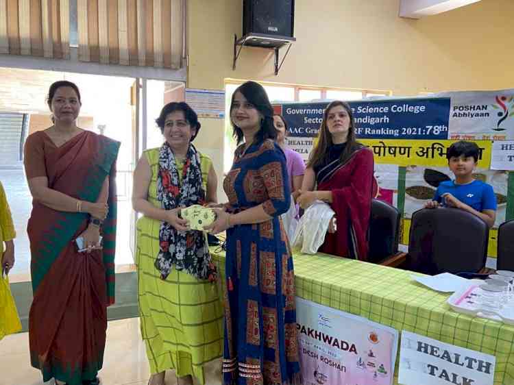 Health Mela and Talk at Home Science College