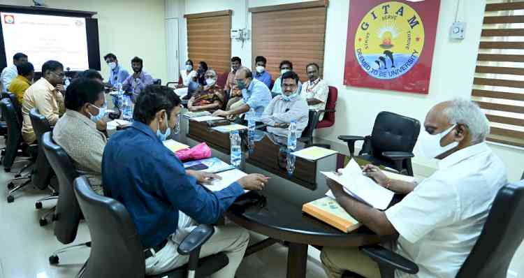 Andhra Pradesh NSS applauds GITAM NSS Work during Covid 