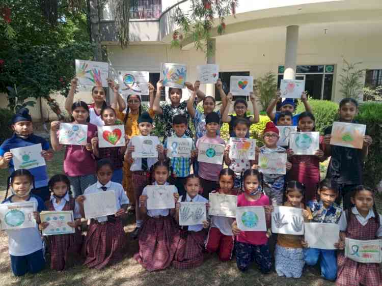 Children made aware of autism on World Autism Awareness Day