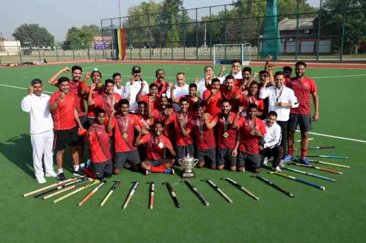 Indian Army Red won 68th Inter Services Hockey Championship