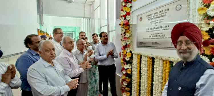 UT Advisor to Administrator inaugurates Rotary furnished ICU in General Hospital