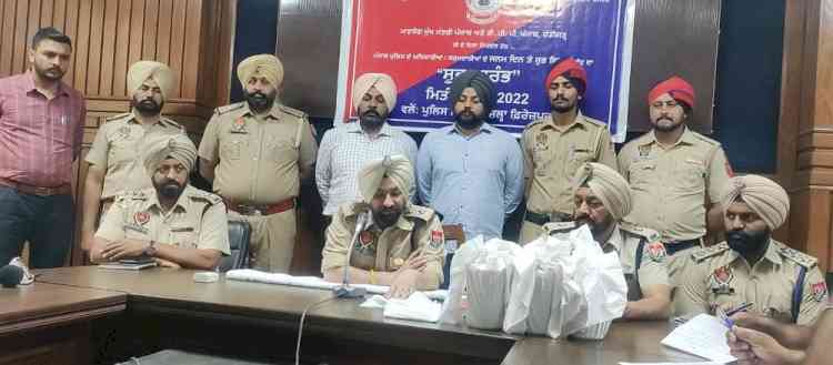 One held with three kg opium by Ferozepur police