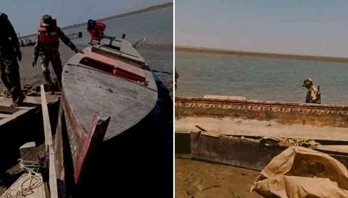 BSF seizes Pak fishing boat from near border in Gujarat's Bhuj