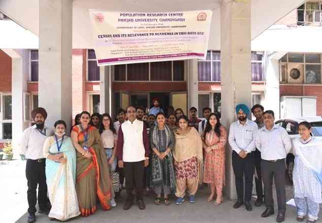 Special Lecture titled “Census and Its Relevance to Academia in the This Data Age” at Panjab University