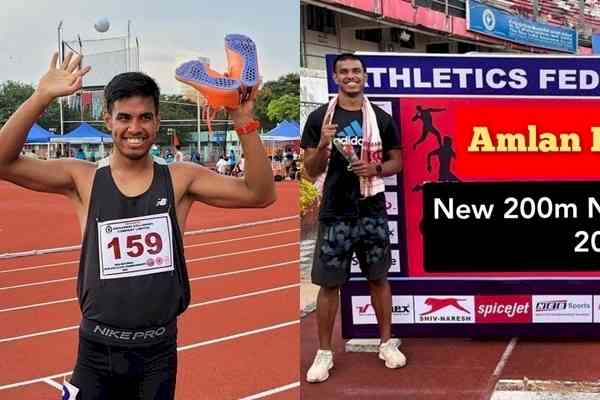 Federation Cup Athletics: Assam sprinter Amlan Borgohain breaks 200m National record