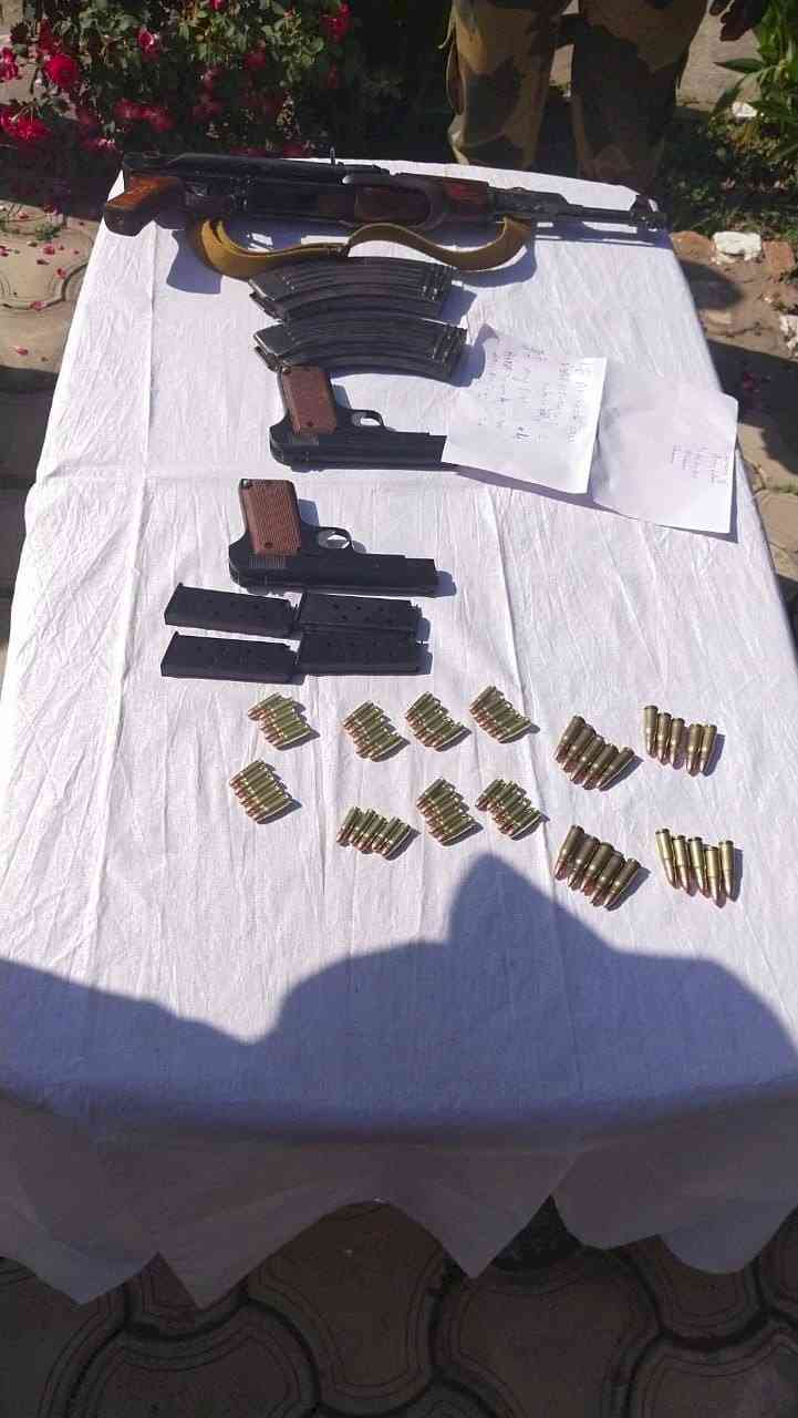 BSF recovers arms & ammunition along International Border in Jammu