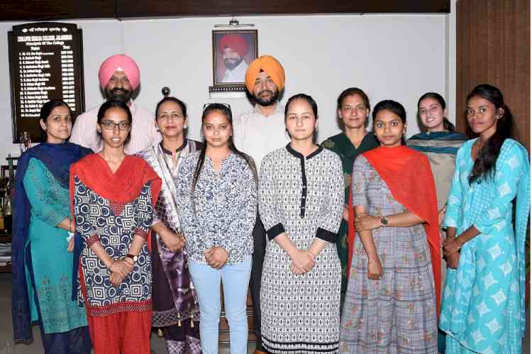 Lyallpur Khalsa College Students win university merit positions in MA-Economics