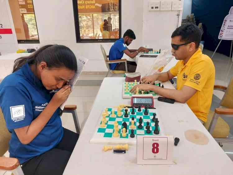 AICFB National Chess: Six-time champion Kishan Gangoli maintains lead