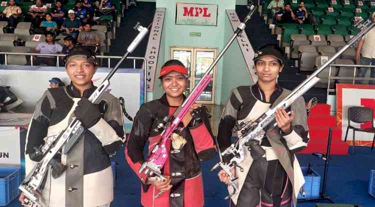 Ayushi Podder wins women's 50M Rifle 3 positions event