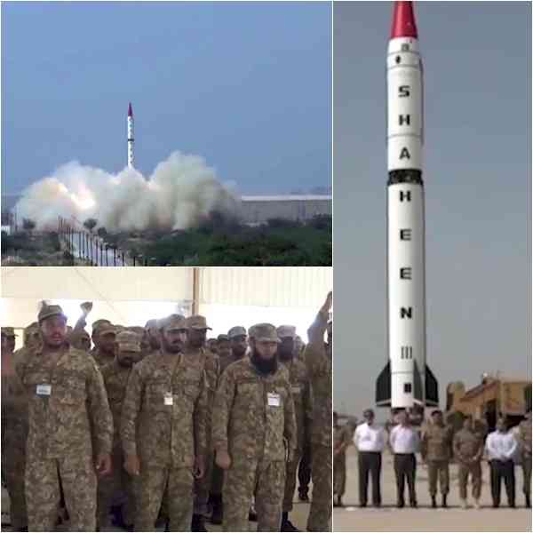 Pakistan Army conducts successful test of ballistic missile Shaheen-III