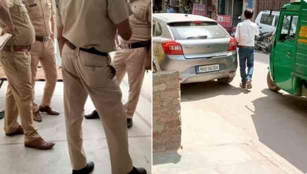 Punjab Police at BJP leader's residence in Delhi