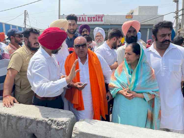 Road cut near Jawaddi Bridge opened for vehicular traffic