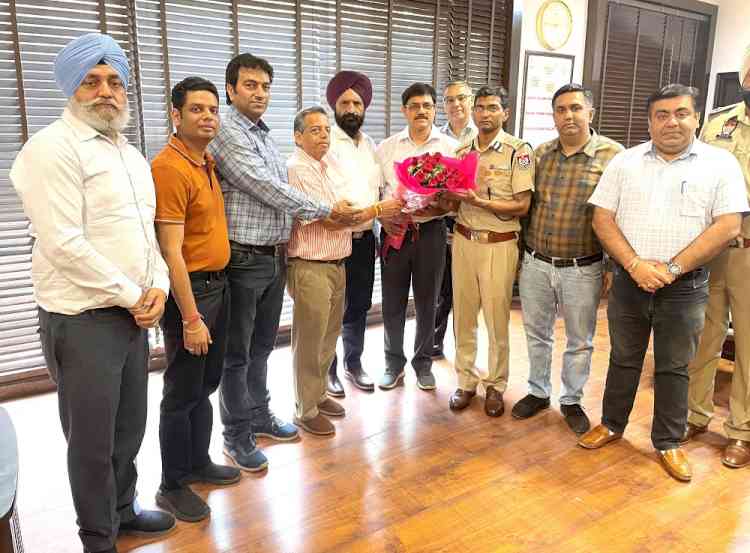 CICU delegation meets CP Ludhiana