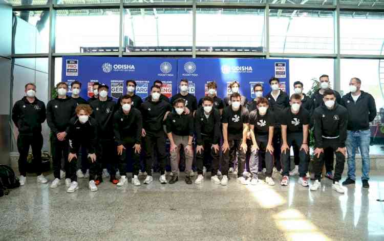 Hockey Pro League: Germany men's team arrives in Bhubaneswar for matches against India
