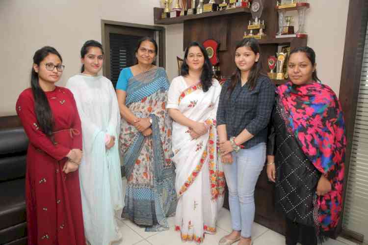 PCM SDites grab top positions in GNDU in MSc Fashion Designing Semester III