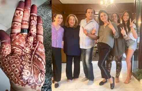 Ranbir-Alia wedding: Neetu Kapoor remembers Rishi Kapoor through her mehendi