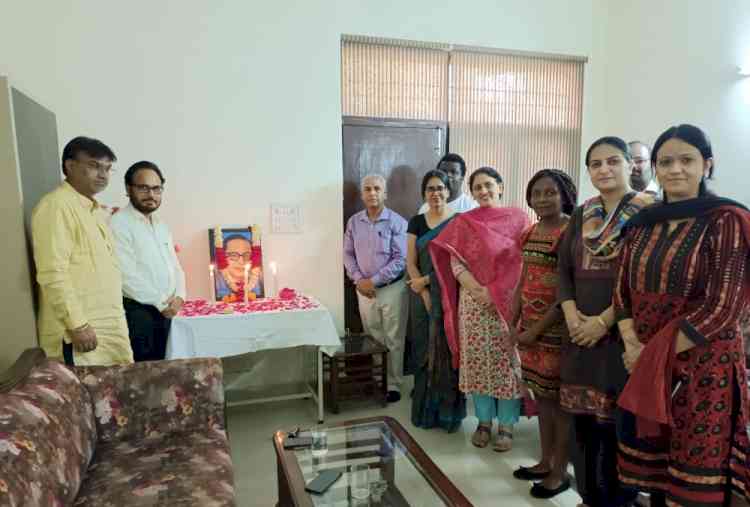 Elocution Contest in International Hostel to celebrate Ambedkar Jayanti
