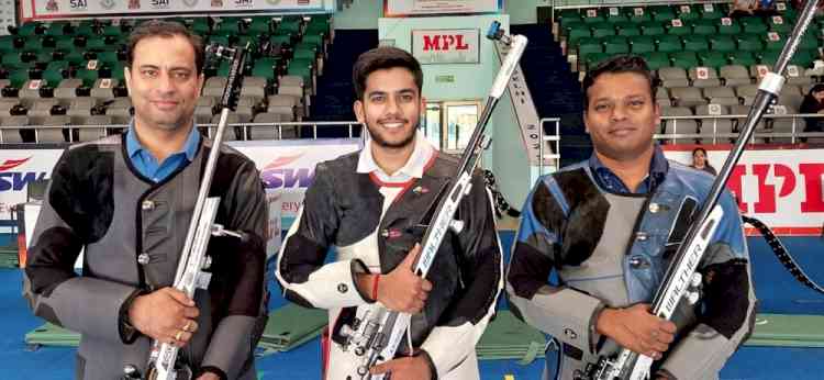Aishwary Tomar wins men's 50M Rifle 3 Positions T4 trials