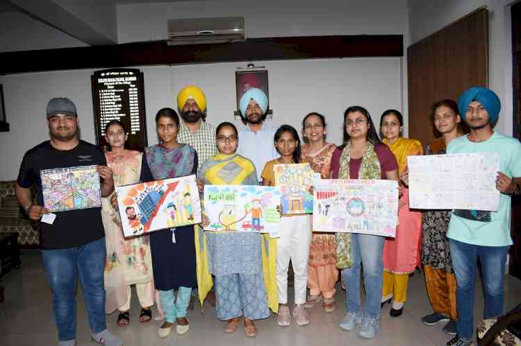 Inter-Departmental Poster Making and Cartoon Making Competitions