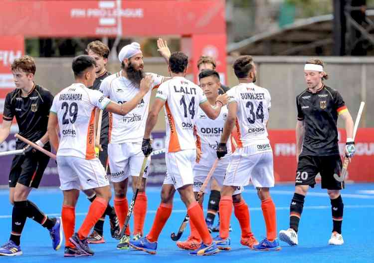 FIH Hockey Pro League: India defeat Germany 3-1, stay top of the table
