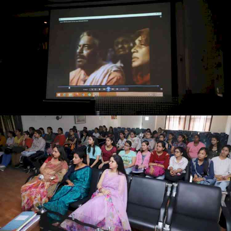 Screening of movie `The Guide’ 