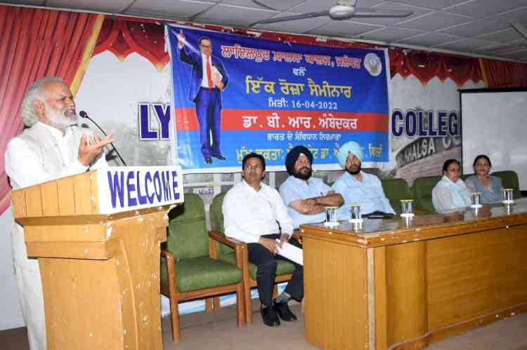 Lyallpur Khalsa College celebrated Dr. B.R. Ambedkar’s 131st birth anniversary