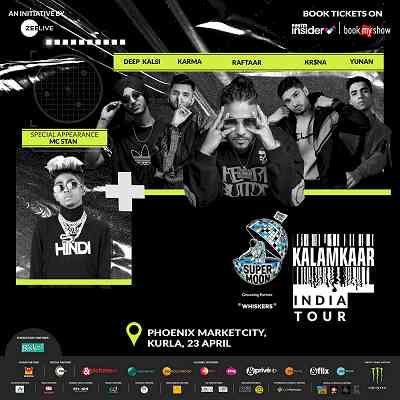 Raftaar is all set to drive Mumbaikars crazy with an electrifying performance at Supermoon ft. Kalamkaar Tour