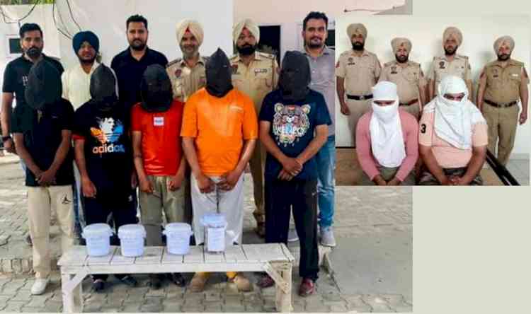 7-member robbers gang arrested, arms and ammunition recovered