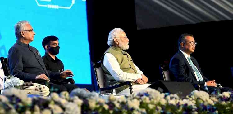 Modi lays foundation stone of WHO Global Centre for Traditional Medicine