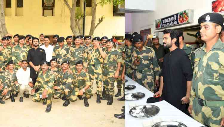 Ram Charan gets his chef to cook for BSF jawans in Amritsar