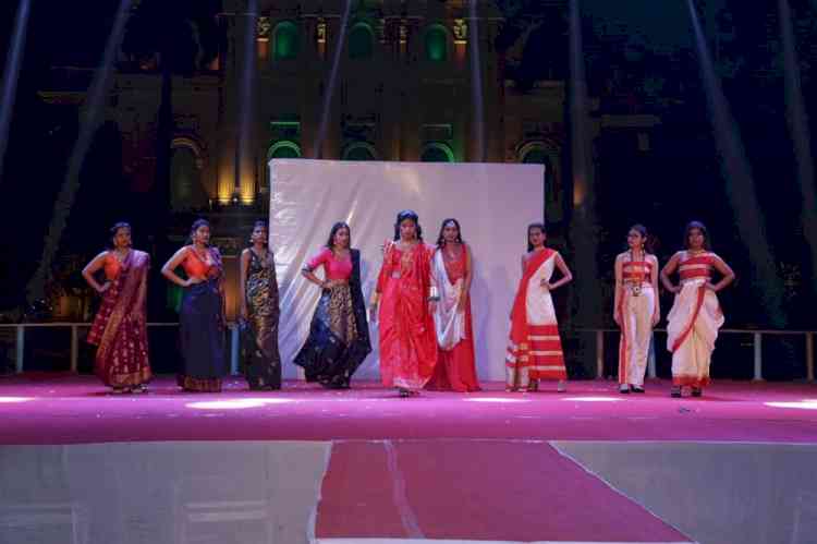 Students of J.D. Birla Institute showcased four collections 