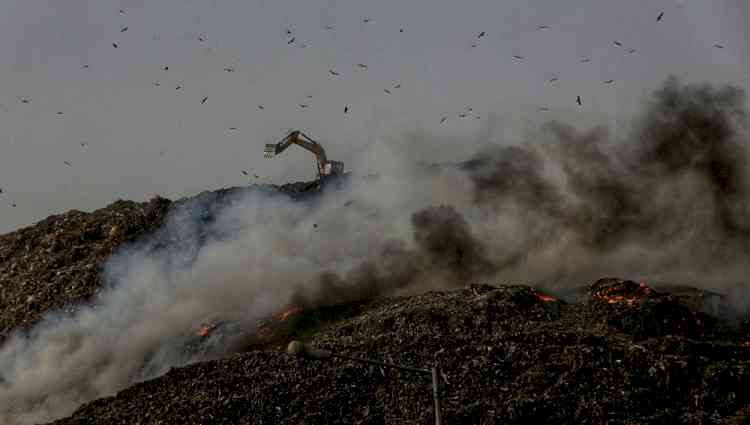 Fire breaks out again at Ghazipur dumping yard