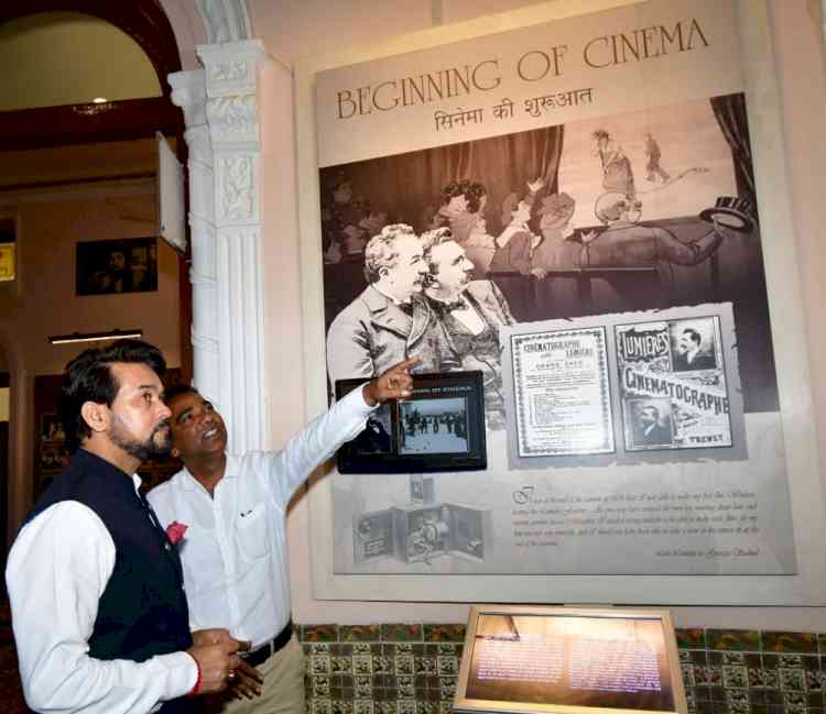 Cinema has created an identity for India in the world: Anurag Thakur