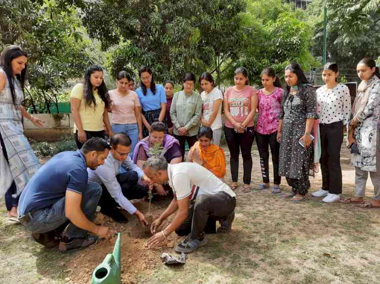 Tree Plantation Drive organised on Earth Day 
