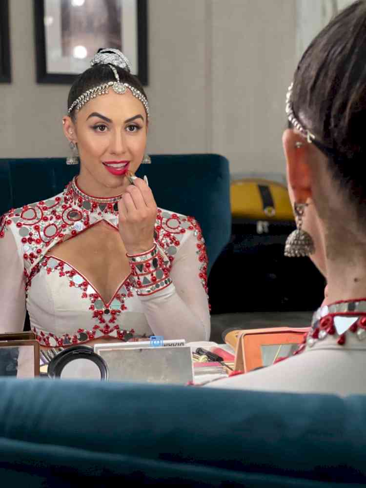 Lauren Gottlieb’s return to her biggest shoot since pandemic made her face turn red, quite literally