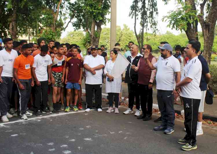  “Run for Soldiers” Commemorating 75yrs of Independence by Panjab University