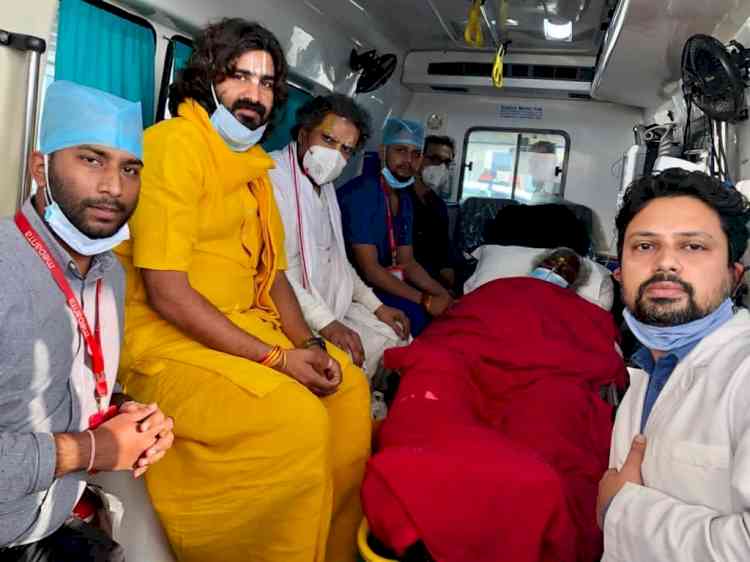 Mahant Nritya Gopal Das admitted to Lucknow hospital