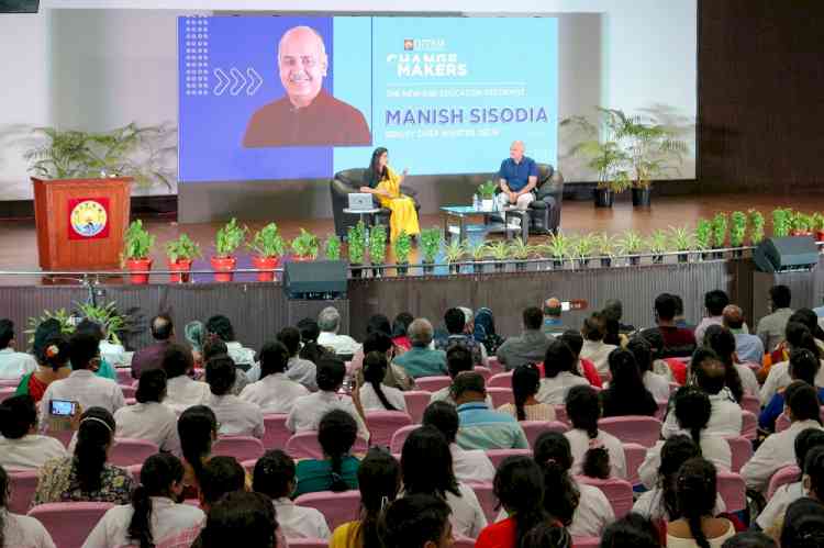 We have made education a political priority: Manish Sisodia at GITAM  