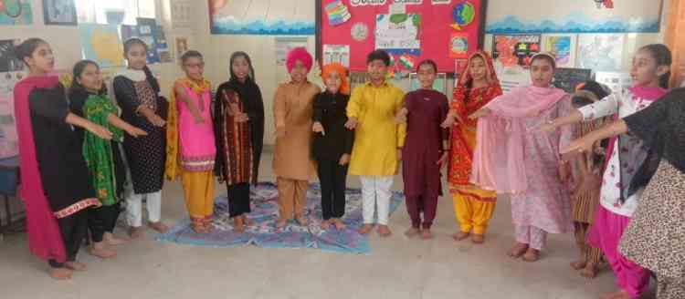 Working of panchayati raj explained to students through play