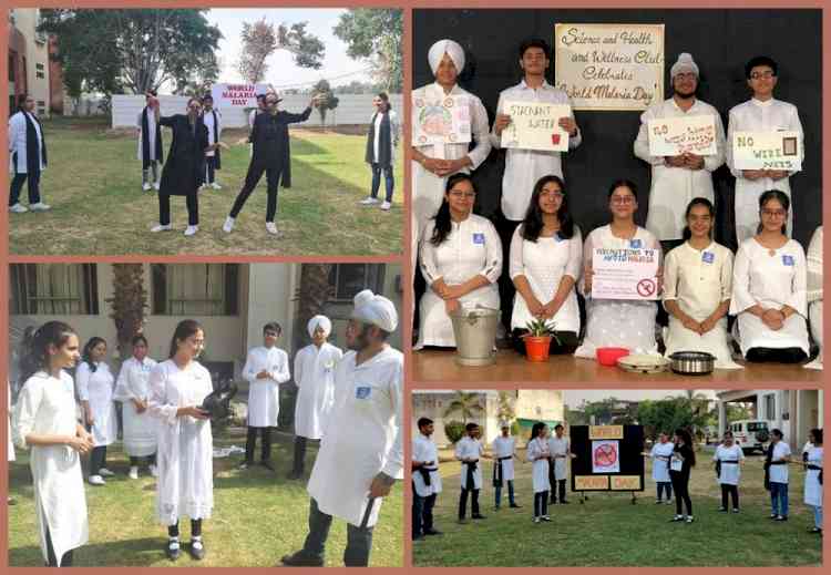 Health and Wellness Club of Innocent Hearts celebrated `World Malaria Day’