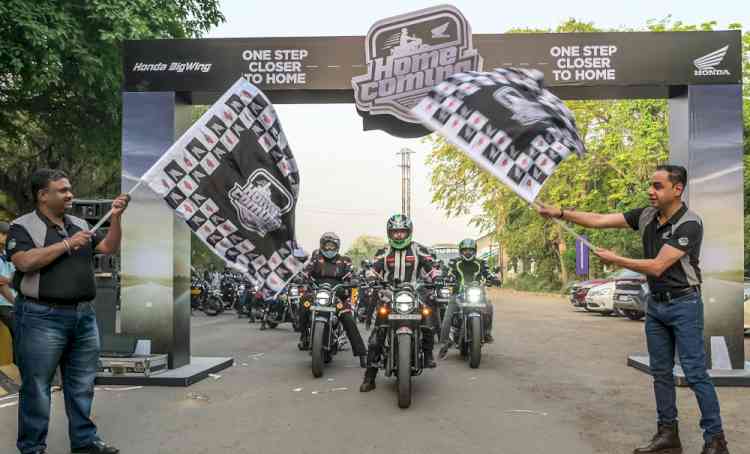 Honda Motorcycle and Scooter India flags off ‘Honda Homecoming Fest’