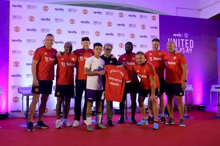 City boy Ronald Singh wins grand finale of Apollo Tyres and Manchester United’s United We Play trials