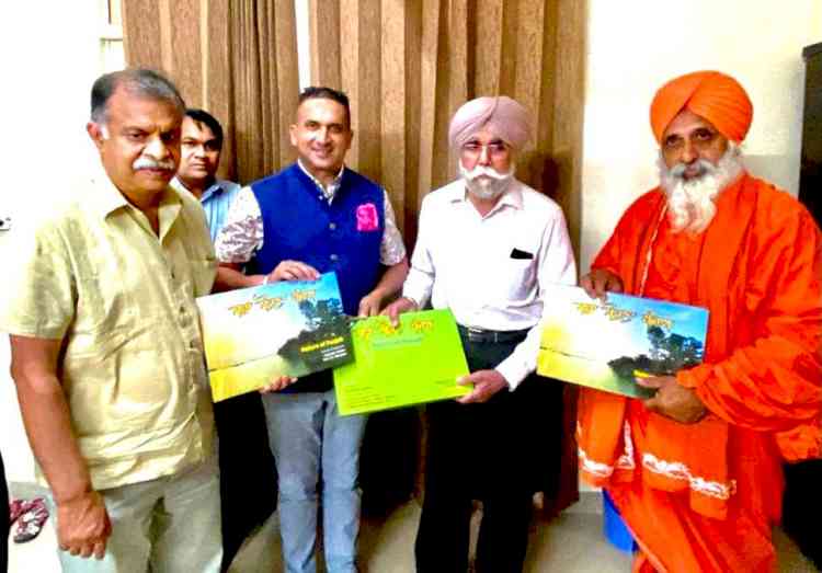 Acknowledgement of eminent author’s coffee table book on Nature of Punjab