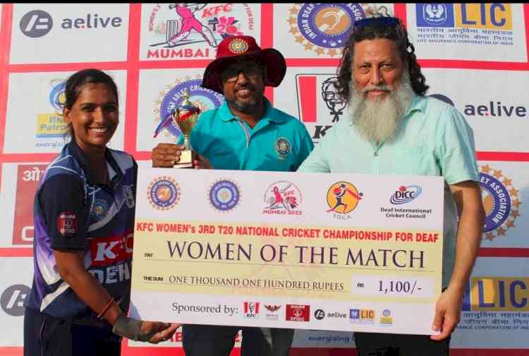 Women's T20 deaf nationals: Delhi defeat Telangana by 8 wickets