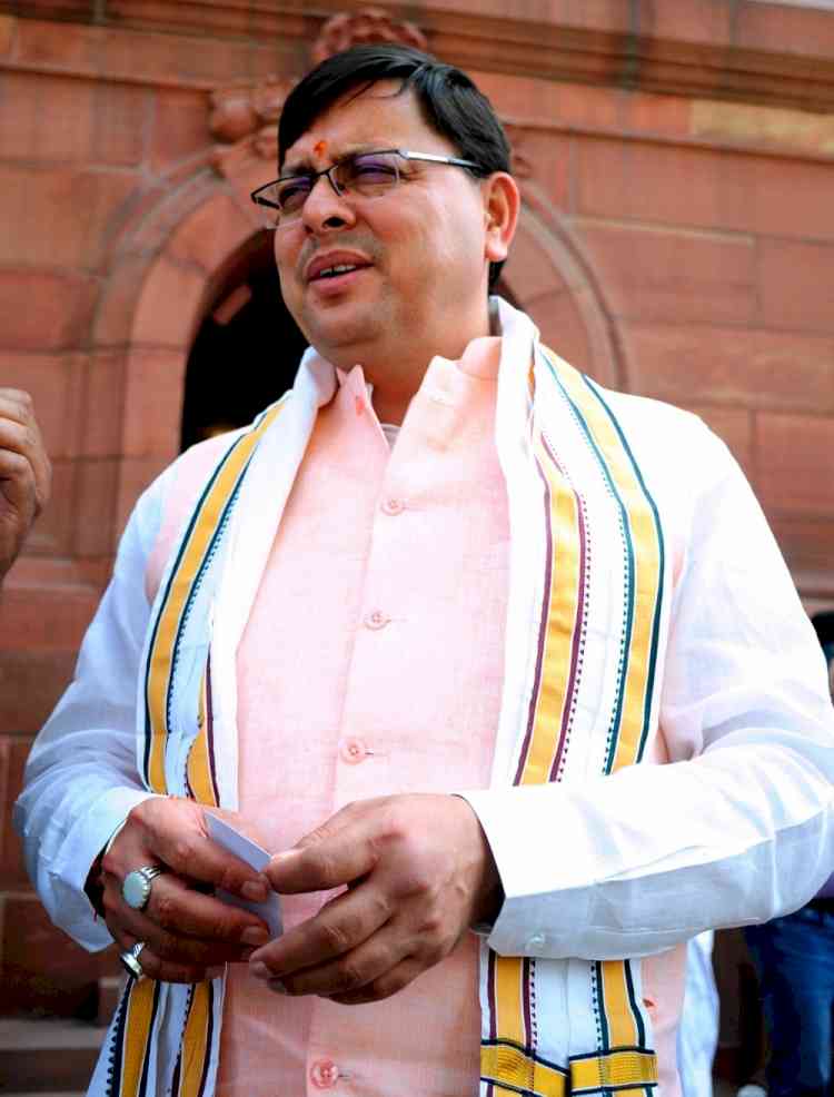 BJP deploys leaders to ensure Pushkar Singh Dhami's victory in by-polls