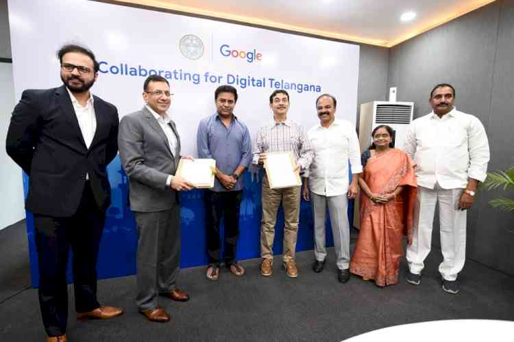 Google joins hands with Telangana government  to bring the benefits of digital economy to youth and women entrepreneurs